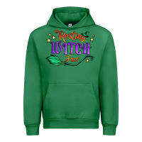 Emerald resting witch face Urban Hoodie - Jasminsmagicworld