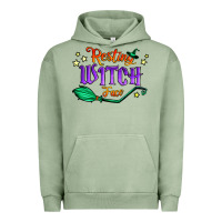 Pigment Oil Green resting witch face Urban Hoodie - Jasminsmagicworld