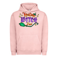 Pigment Salmon resting witch face Urban Hoodie - Jasminsmagicworld