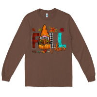 Chestnut Fall Vibes Long Sleeve Tee - CowhideDigitalArt