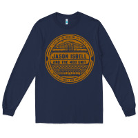 Navy jason isbell classic Long Sleeve Tee - baoMotion