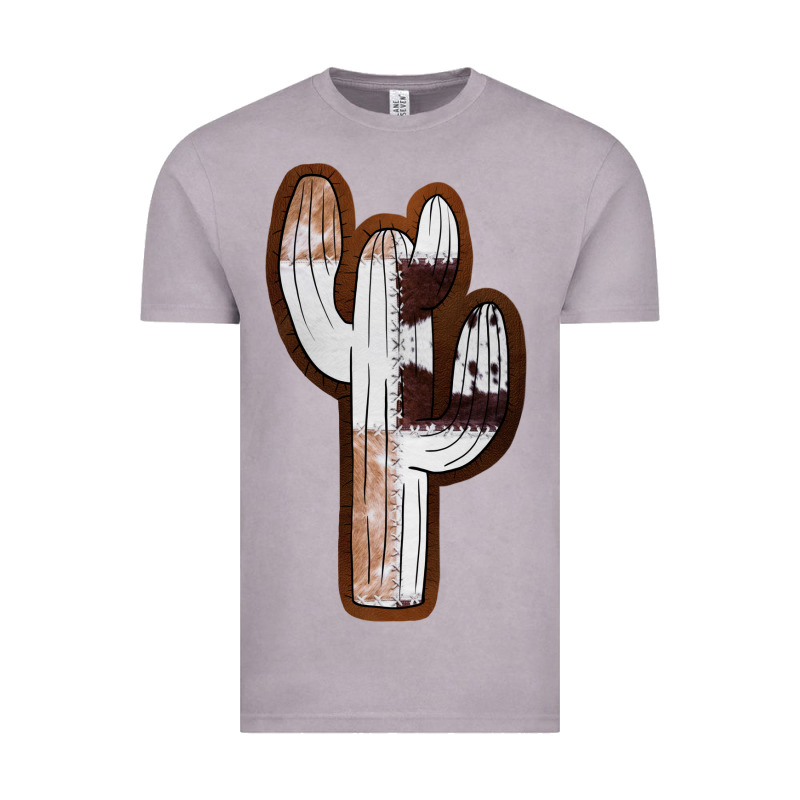 Leather Cowhide Cactus Vintage Tee by RanaPortraitStore | Teevron