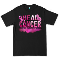 Black Heal Cancer for nothing is impossible Premium Tee - FaDigitalArtStudio