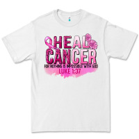 White Heal Cancer for nothing is impossible Premium Tee - FaDigitalArtStudio