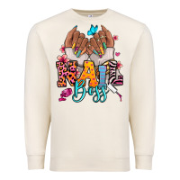 Sandshell Afro woman nail boss Premium Sweatshirt - RanaPortraitStore