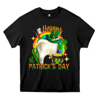 Black Happy Dentist St. Patrick's Day Heavy Core Tee - HowdyJamesFarm