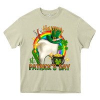 Mossy Happy Dentist St. Patrick's Day Heavy Core Tee - HowdyJamesFarm