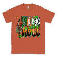 Copper St. Patrick's Luck and roll Classic Tee - OliviaCreatesArt
