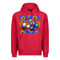 Cardinal American flag gnomes truck sunflowers star leopard glitter Premium Hoodie - Artiststas