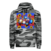 Slate Camo American flag gnomes truck sunflowers star leopard glitter Premium Hoodie - Artiststas