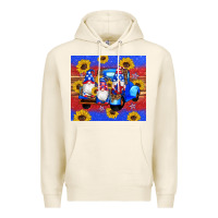 Tofu American flag gnomes truck sunflowers star leopard glitter Premium Hoodie - Artiststas