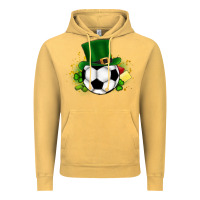 Vintage Mustard Football Ball Vintage Hoodie - CowhideDigitalArt