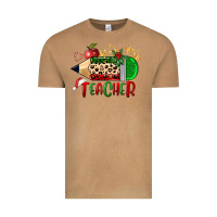 Vintage Camel Christmas Teacher Pencil Vintage Tee - FaDigitalArtStudio
