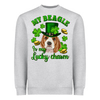 St.patricks Day My Beagle Is My Lucky Charm Heavyweight Sweatshirt | Teevron