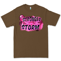 Cacao Stronger than the storm Premium Tee - FaDigitalArtStudio