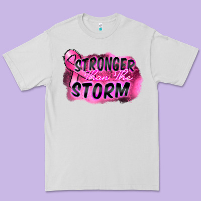 Stronger Than The Storm Premium Tee Designed By Fadigitalartstudio