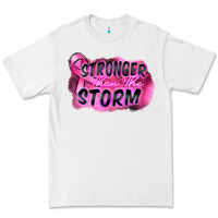 White Stronger than the storm Premium Tee - FaDigitalArtStudio