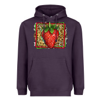 Plum strawberry summer Heavyweight Hoodie - Jasminsmagicworld