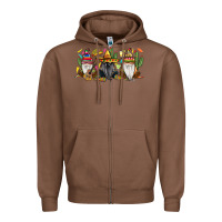Chestnut Mexican gnomes Zipper Hoodie - RanaPortraitStore