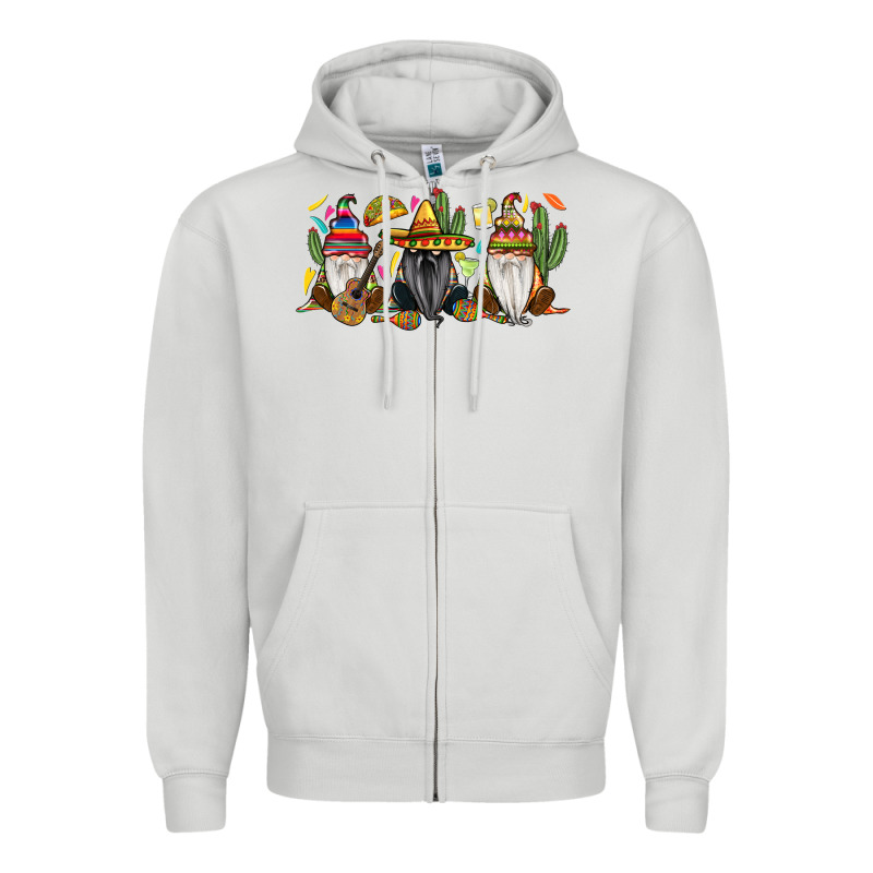Mexican Gnomes Zipper Hoodie by RanaPortraitStore | Teevron