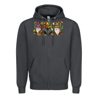 Smoke Mexican gnomes Zipper Hoodie - RanaPortraitStore