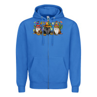 True Royal Mexican gnomes Zipper Hoodie - RanaPortraitStore