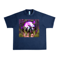 Navy witch hand tumbler Urban Heavy Tee - BundleAndBundleShop