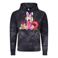 Cloud Black Easter day coffee Vintage Hoodie - CowhideDigitalArt