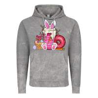 Cloud Rock Easter day coffee Vintage Hoodie - CowhideDigitalArt