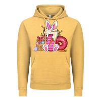Vintage Mustard Easter day coffee Vintage Hoodie - CowhideDigitalArt