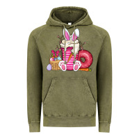 Vintage Olive Easter day coffee Vintage Hoodie - CowhideDigitalArt