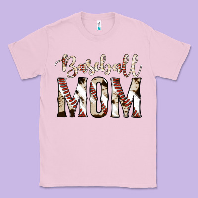 Baseball Mom Classic Tee Designed By Jasminsmagicworld