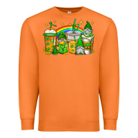 Carrot st patricks day gnomes coffee cups Premium Sweatshirt - Jasminsmagicworld