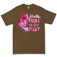 Cacao her fight is our fight Breast cancer awareness Premium Tee - FaDigitalArtStudio