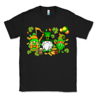 Black St. Patrick's Day gnomes Classic Tee - OliviaCreatesArt