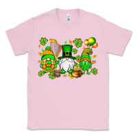 Bubblegum Pink St. Patrick's Day gnomes Classic Tee - OliviaCreatesArt
