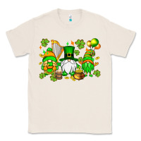 Natural St. Patrick's Day gnomes Classic Tee - OliviaCreatesArt