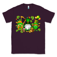 Plum St. Patrick's Day gnomes Classic Tee - OliviaCreatesArt