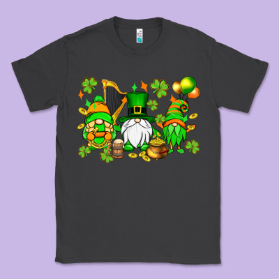 St. Patrick's Day Gnomes Classic Tee Designed By Oliviacreatesart