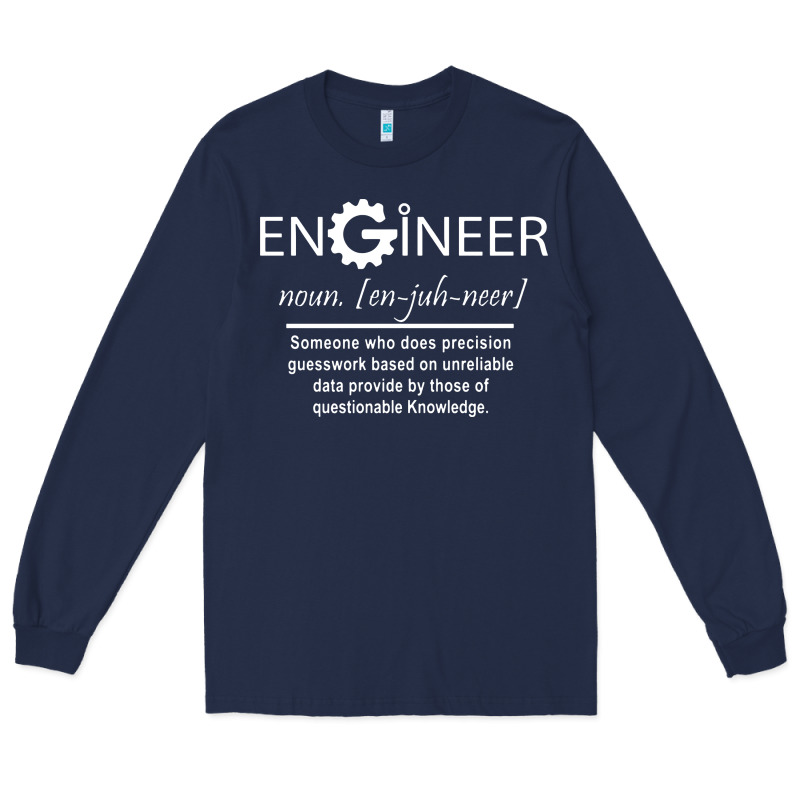#engineer   #noun Long Sleeve Tee by baoMotion | Teevron