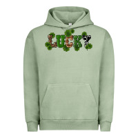 Pigment Oil Green st patricks day lucky shamrock Urban Hoodie - RanaPortraitStore