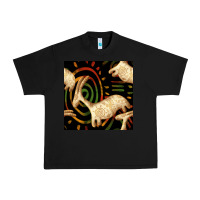 Black african ethnic animal seamless pattern Urban Heavy Tee - BundleAndBundleShop