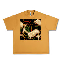 Peanut Butter african ethnic animal seamless pattern Urban Heavy Tee - BundleAndBundleShop