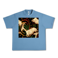 Pebble Blue african ethnic animal seamless pattern Urban Heavy Tee - BundleAndBundleShop