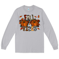 Moon Dust autumn style with pumpkins Long Sleeve Tee - CowhideDigitalArt