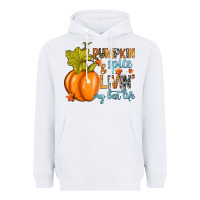 Pumpkin Spice And Livin' My Best Life Heavyweight Hoodie | Teevron