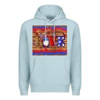 Blue Mist american flag gnomes love star leopard glitter Premium Hoodie - Artiststas