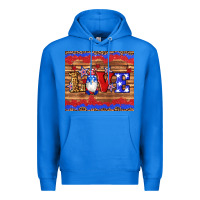 True Royal american flag gnomes love star leopard glitter Premium Hoodie - Artiststas