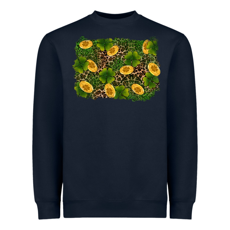 St Patricks Day Background Heavyweight Sweatshirt by RanaPortraitStore | Teevron