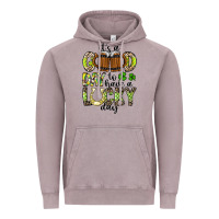 Vintage Zinc It's a Good Day To Have a Lucky Day Vintage Hoodie - CowhideDigitalArt